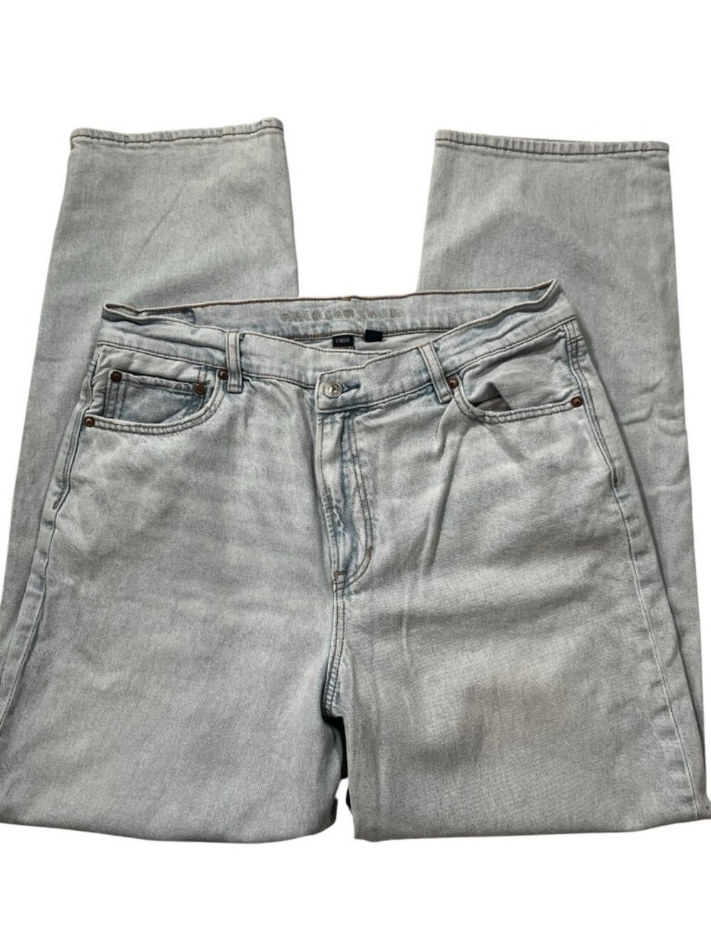 American Eagle Highest Rise Baggy Straight jeans Women's size 16R